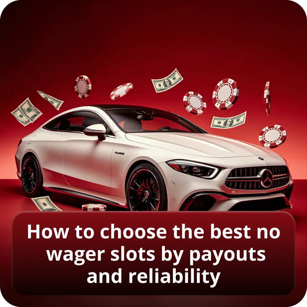 How to choose the best no wager slots by payouts and reliability
